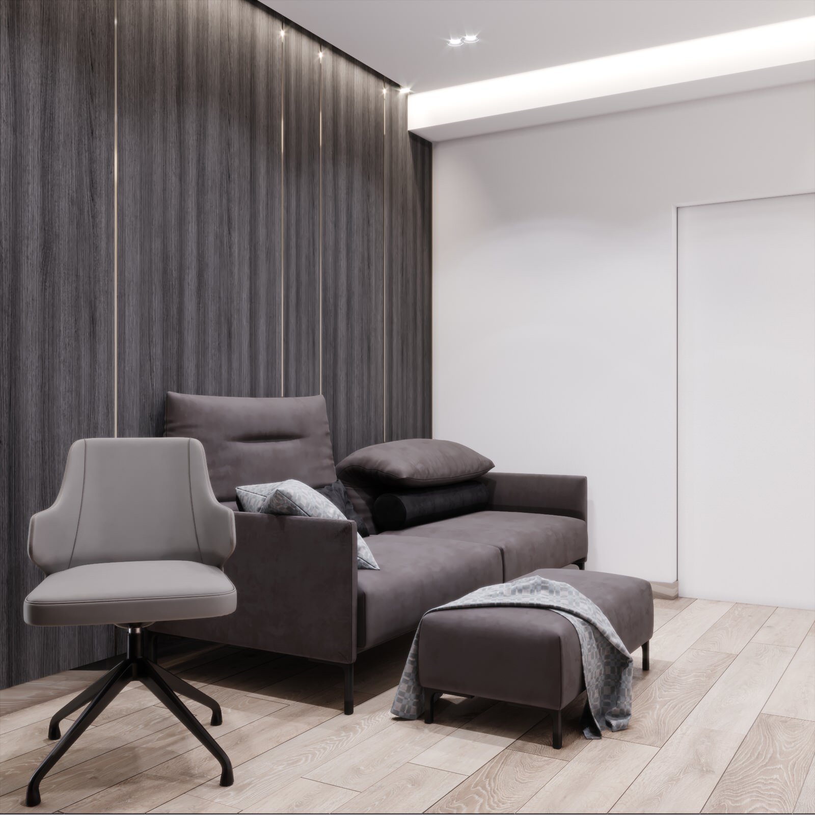 Дизайн интерьера квартиры 120 кв.м. в ЖК "Плазма"