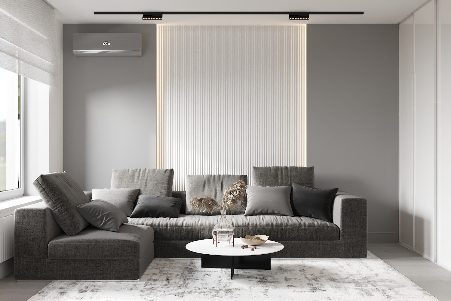 черно белый