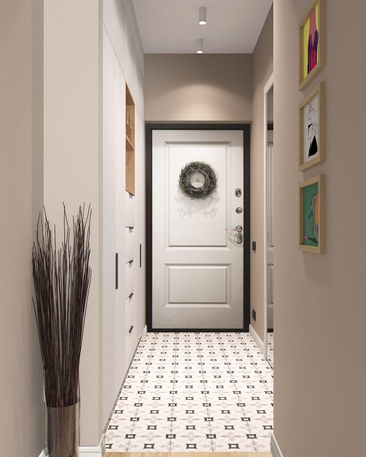 Обложка проекта: Квартира студия для девушки