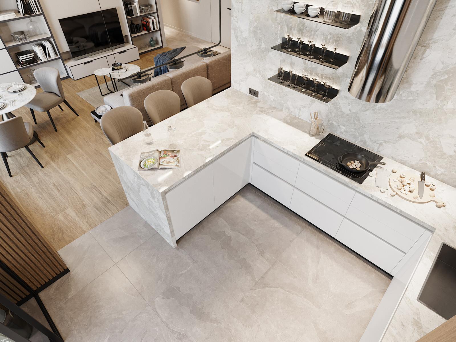 Квартира в ЖК Небо Москвы