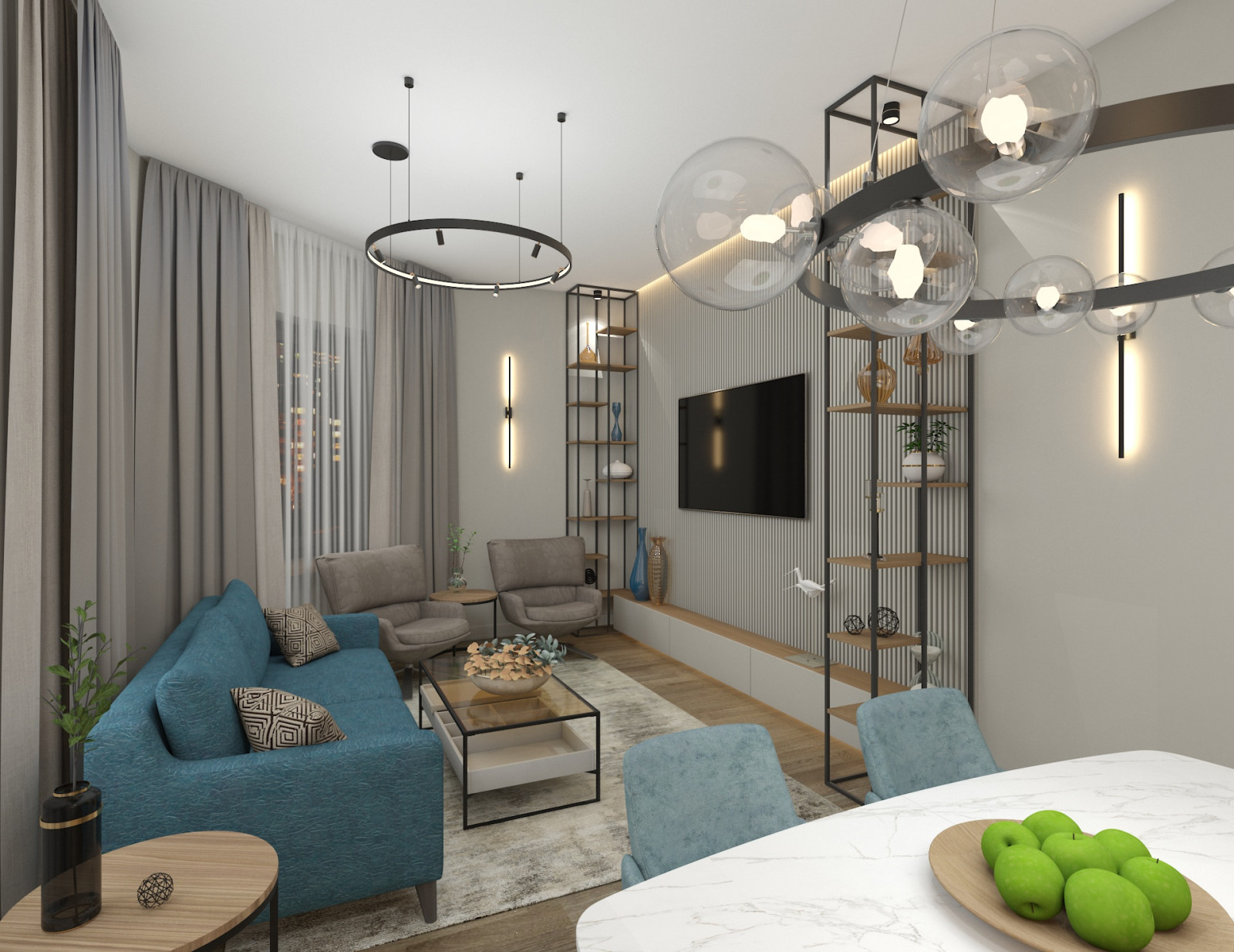 Дизайн проект в квартире в Москве