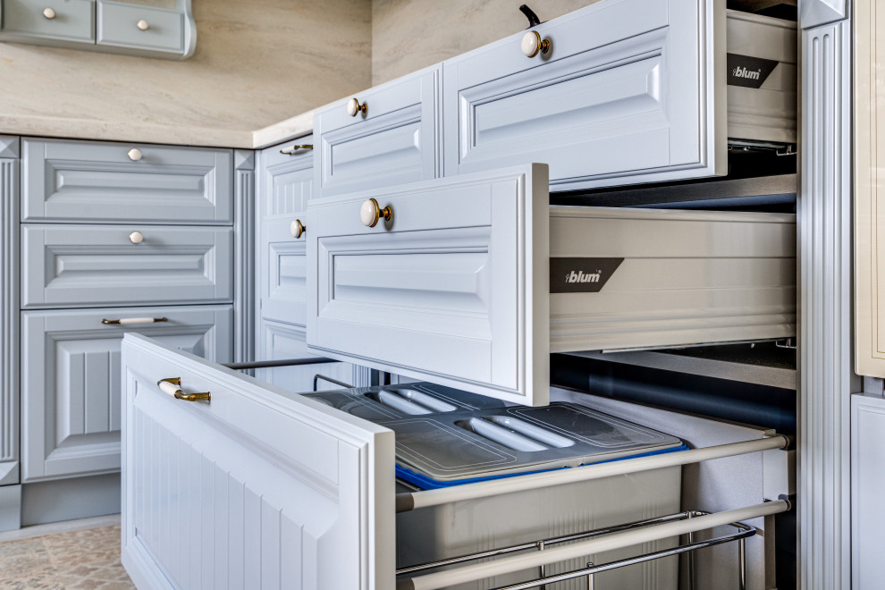 Кухня Прованс из массива бука