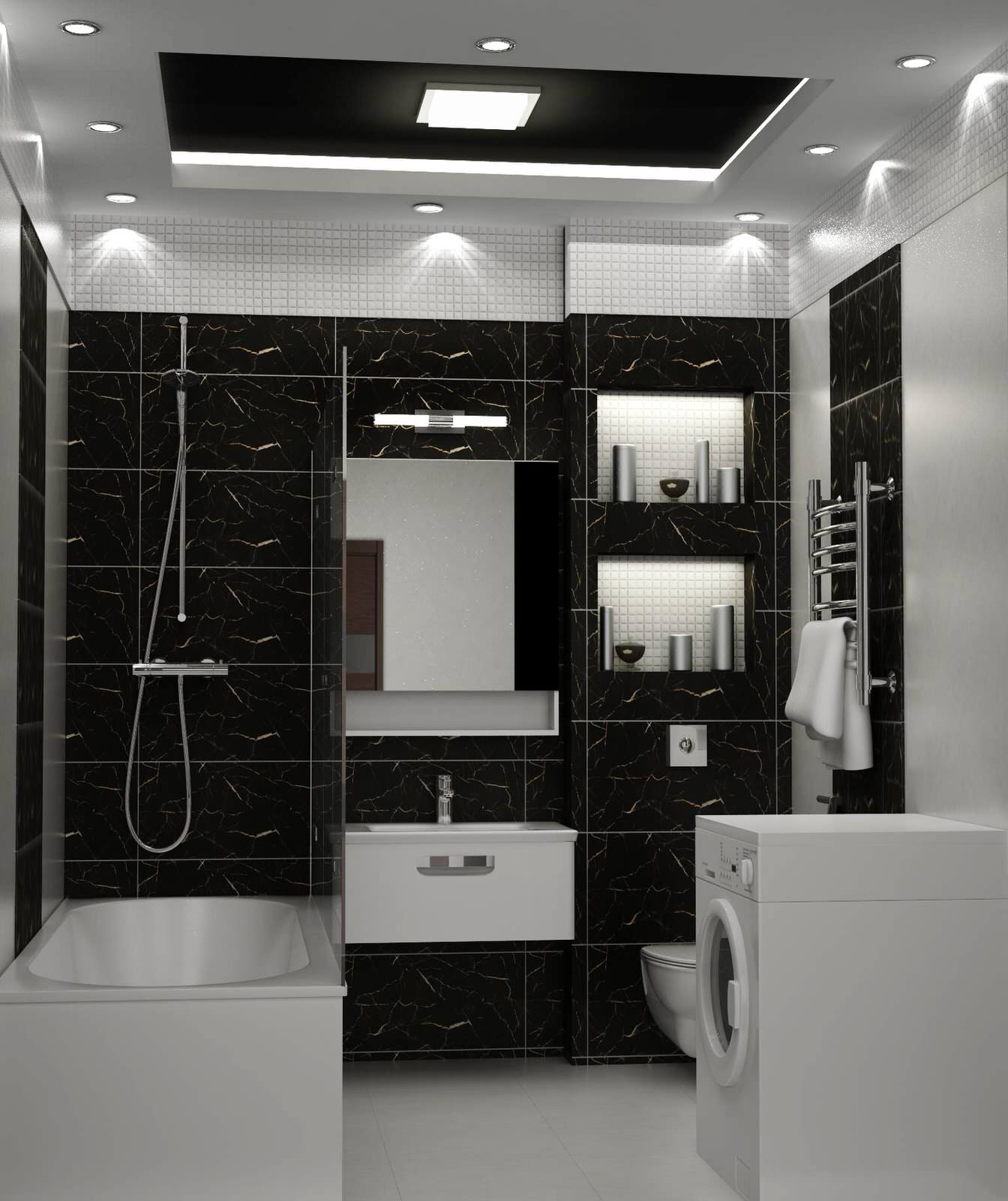 Дизайн 1-комнатной квартиры Молоково