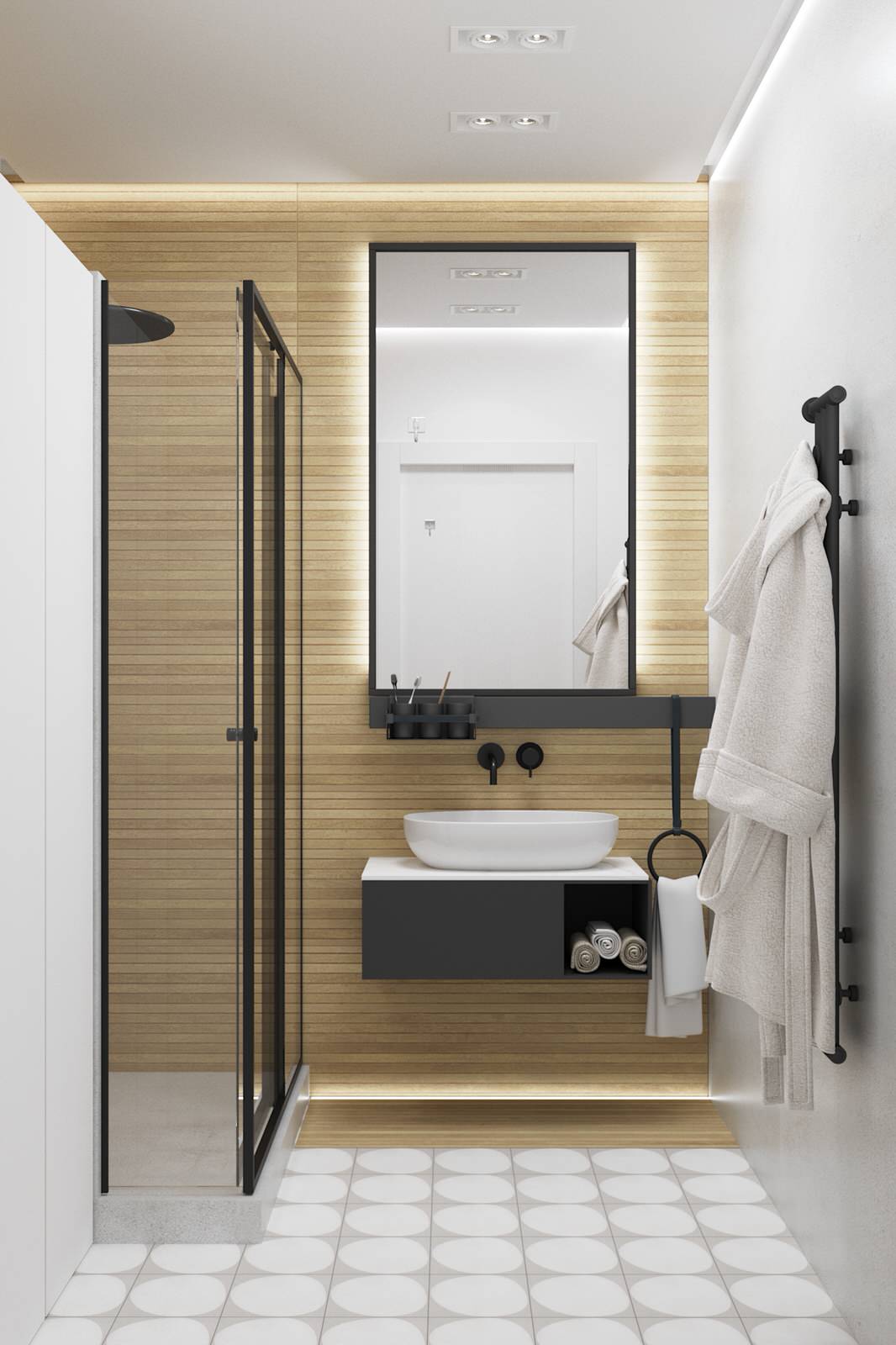 Ванная комната Loft