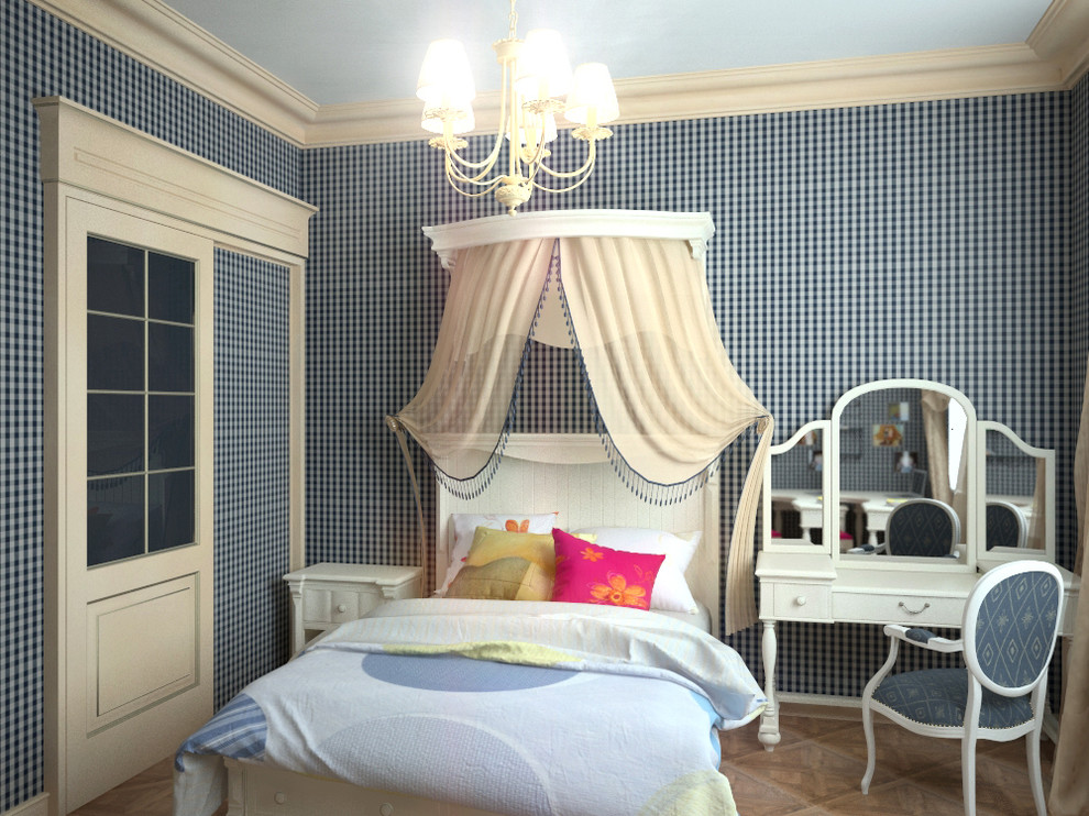 Интерьер в синих тонах