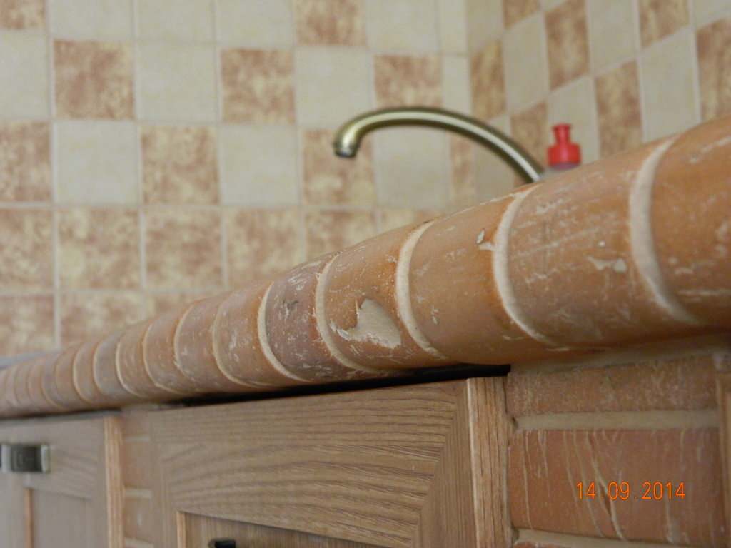 кухня в стиле рустика