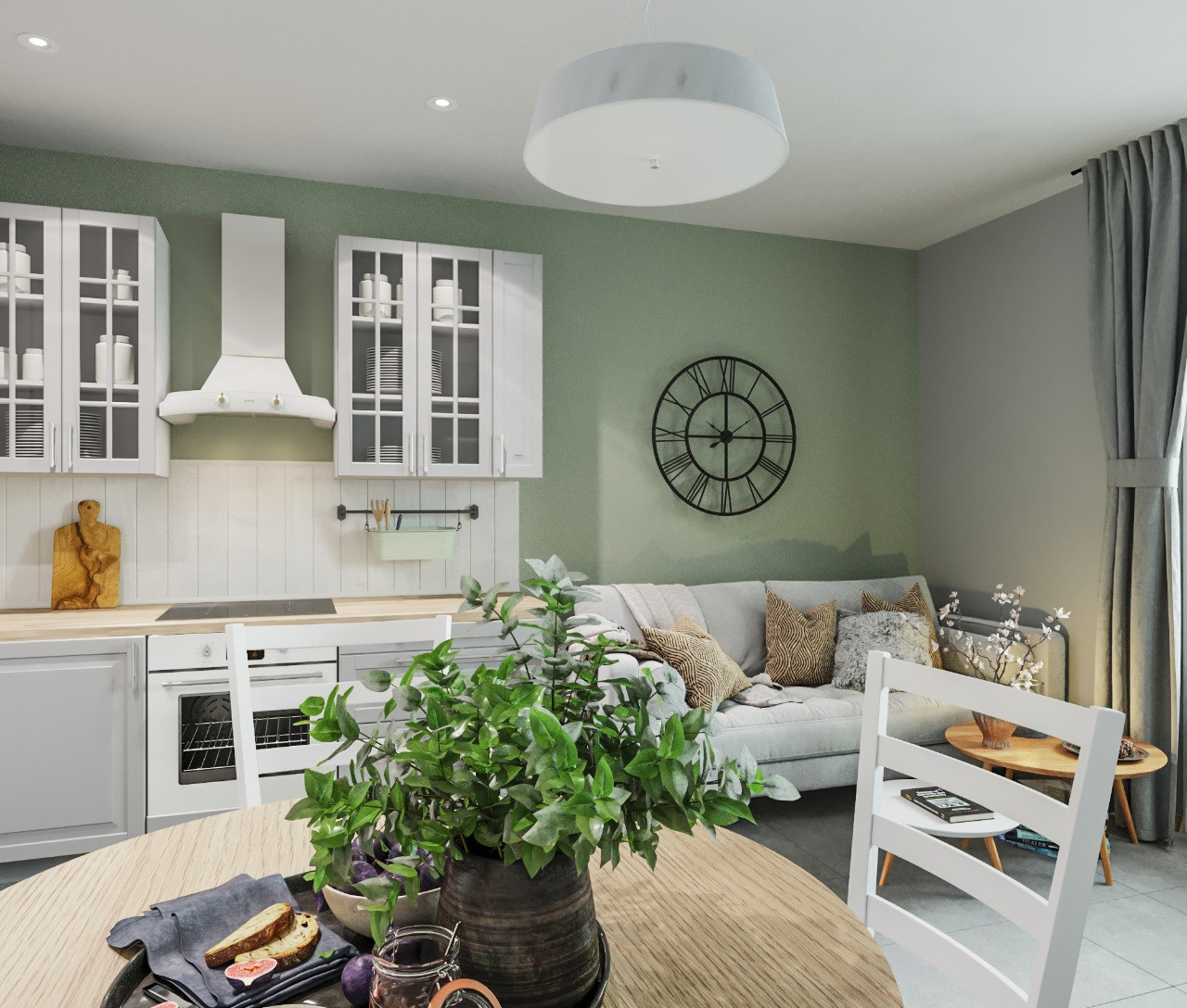 Дизайн проект входных зон и квартир с отделкой для компании "Лидер"