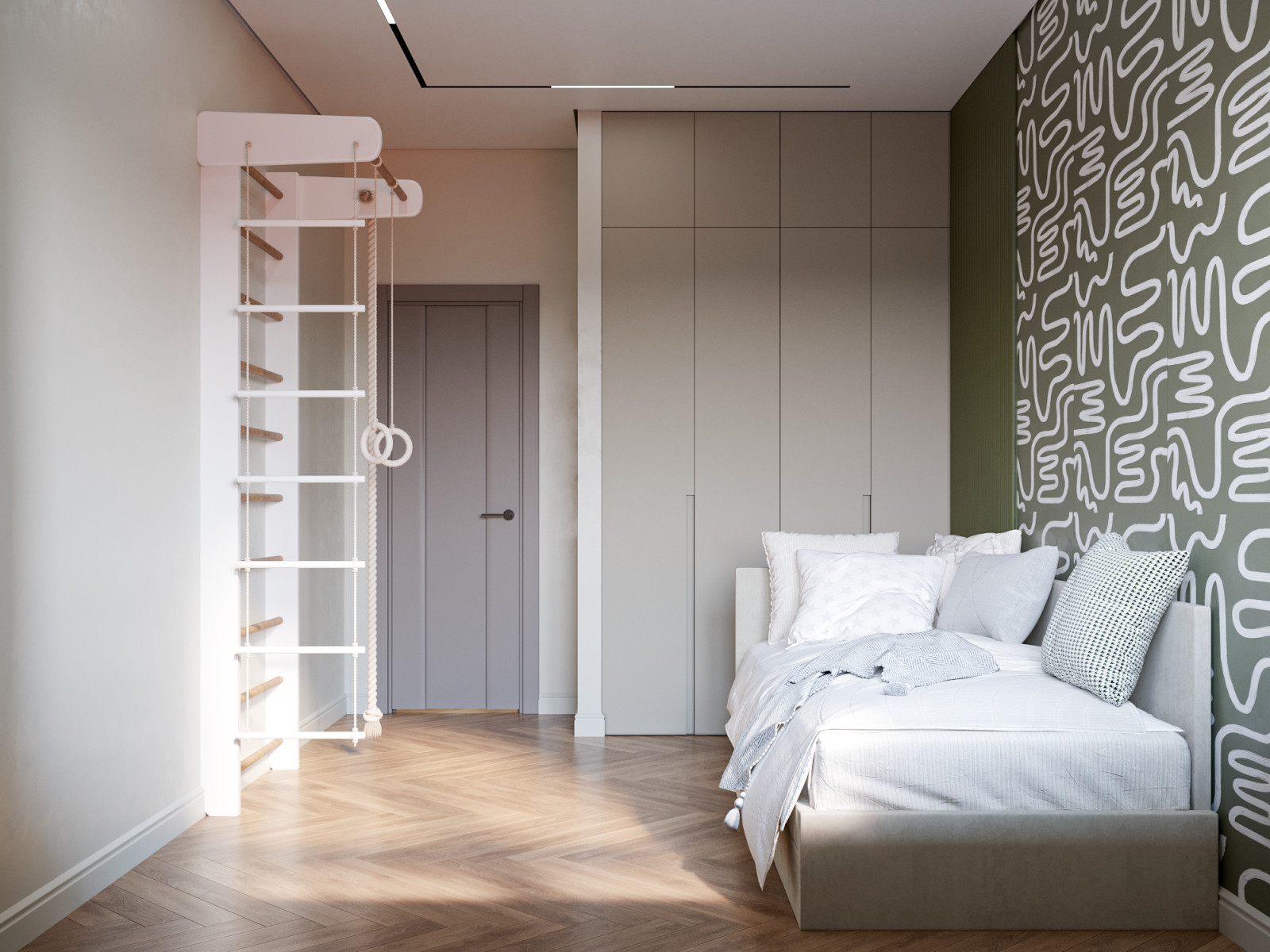 Обложка проекта: Двухкомнатная квартира для молодой семьи