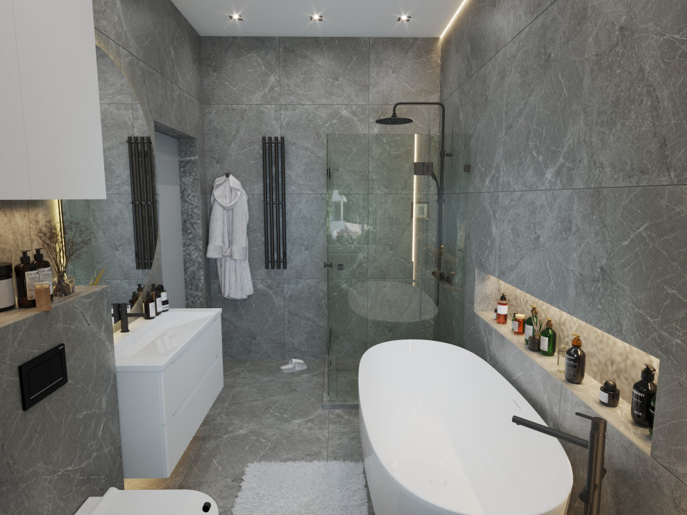 Дизайн проект ванной №4