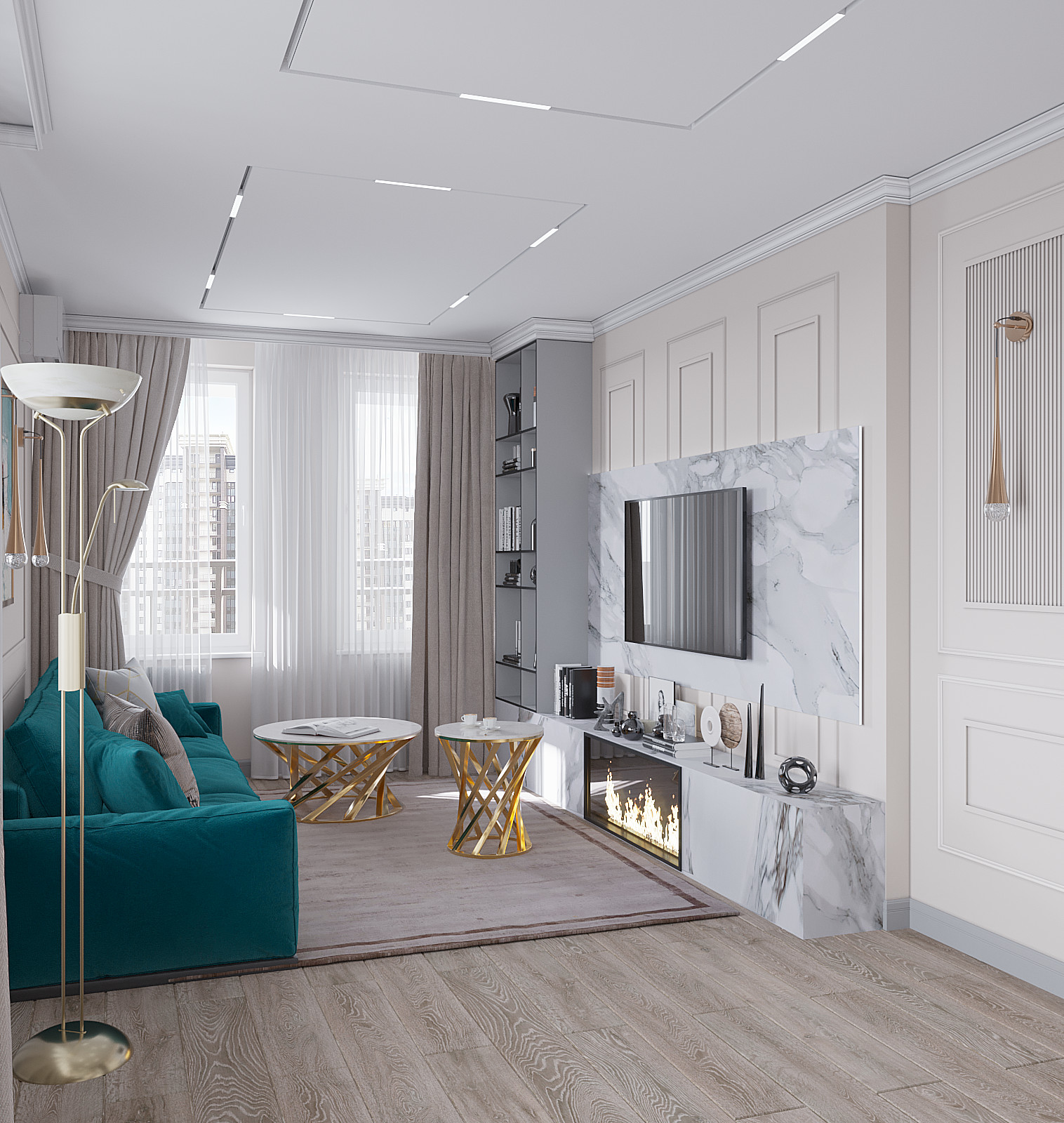 Обложка проекта: Квартира в ЖК Бунин