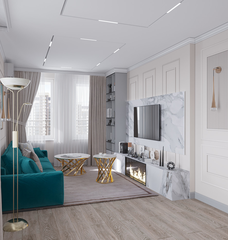 Обложка проекта: Квартира в ЖК Бунин