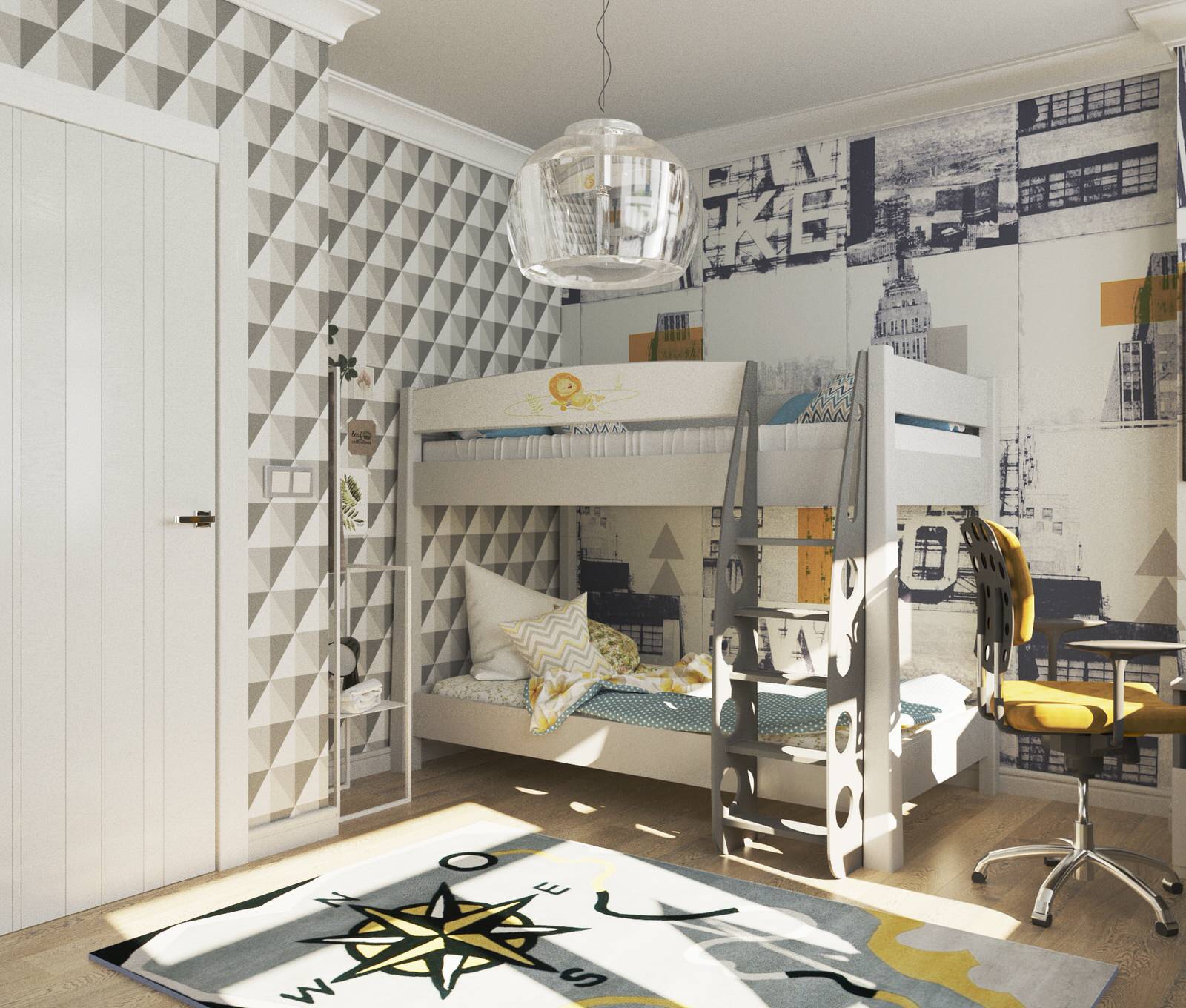 Travel комната для мальчика подростка