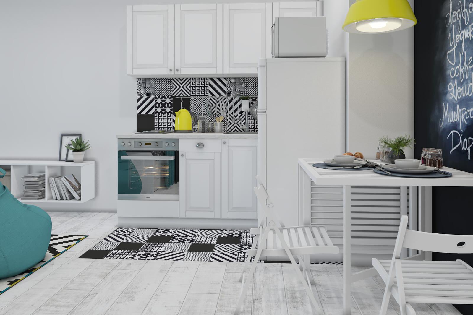 Студия 34 кв.м, г.Воронеж, "Капля Желтого"