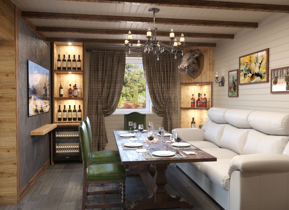 Домик в стиле Кантри.