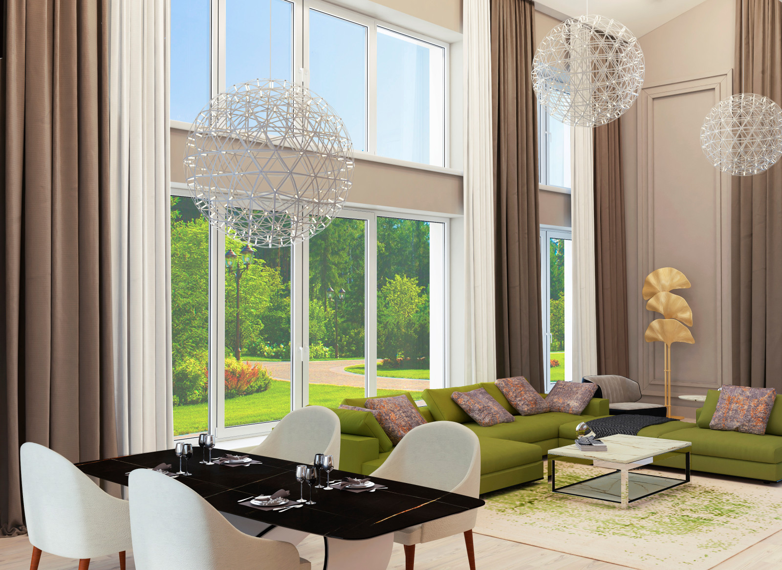 Частный дом 3 этажа