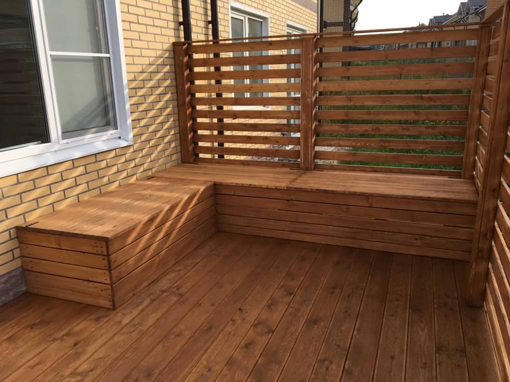 Изготовление скамейки и столика