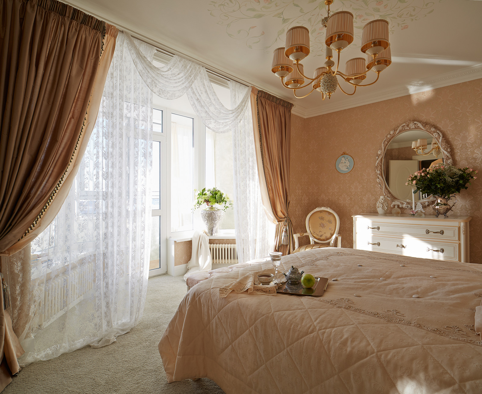 Квартира-шкатулка | The apartment is in the neoclassical style