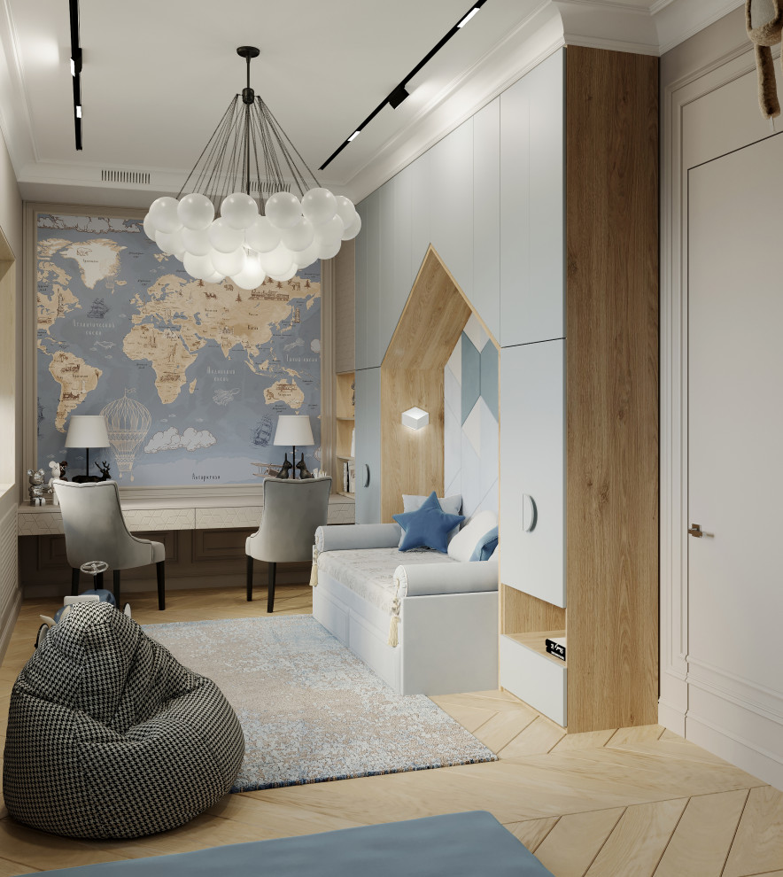 Обложка проекта: Детская для маленького мужчины из проекта "Небо"