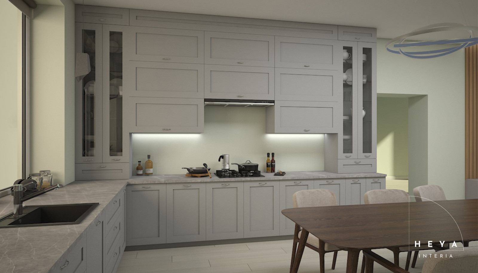 Проект кухни-гостиной