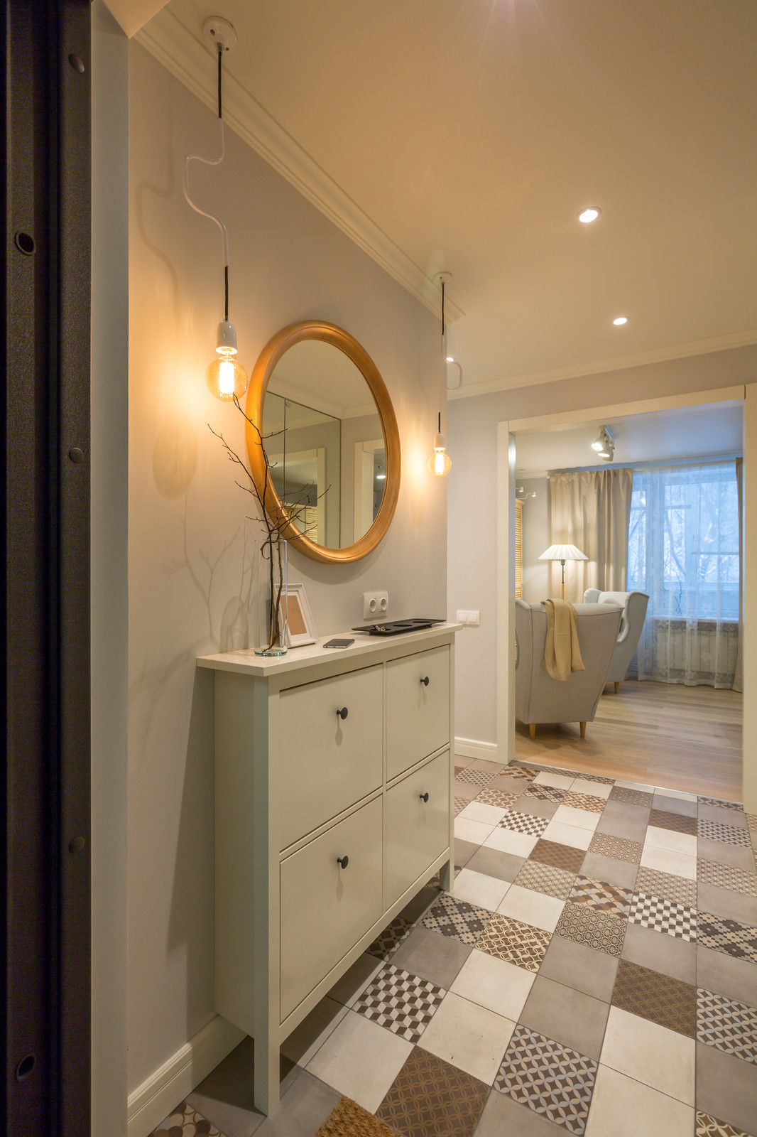 Трехкомнатная квартира в скандинавском стиле.