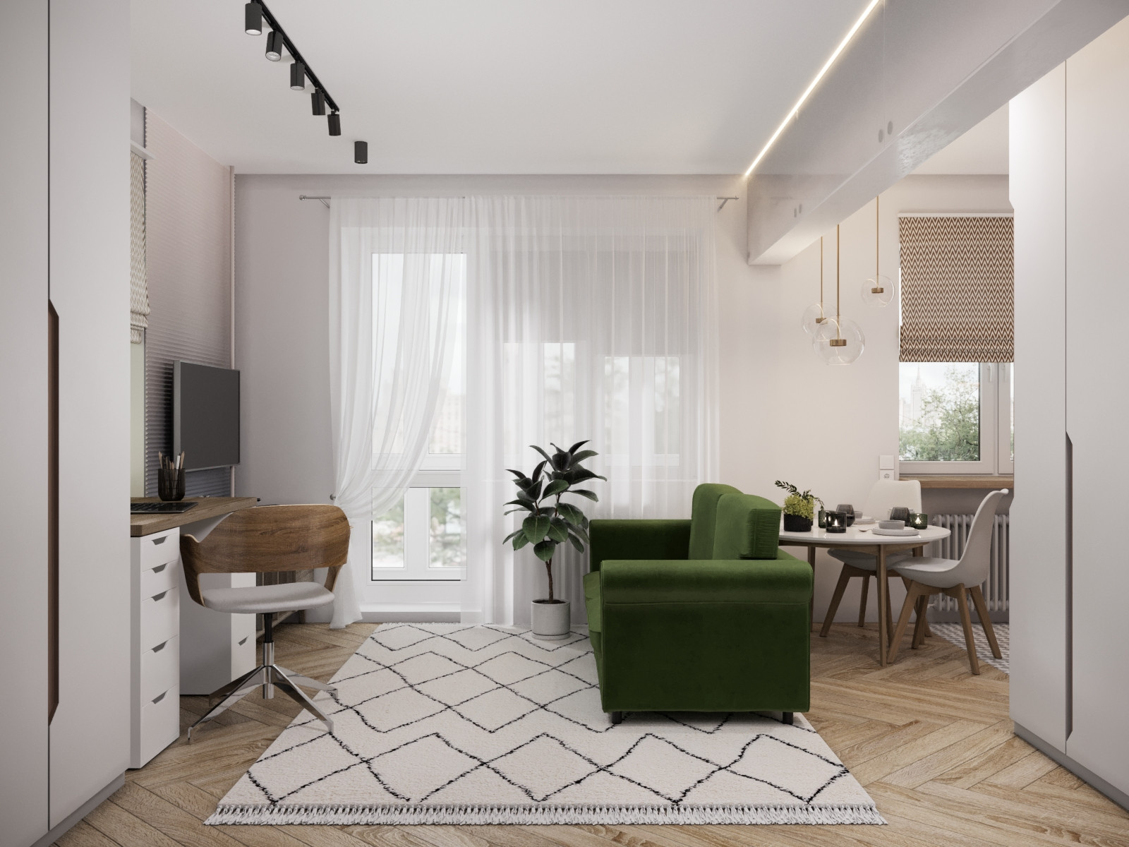 Квартира-студия на Краснопресненской