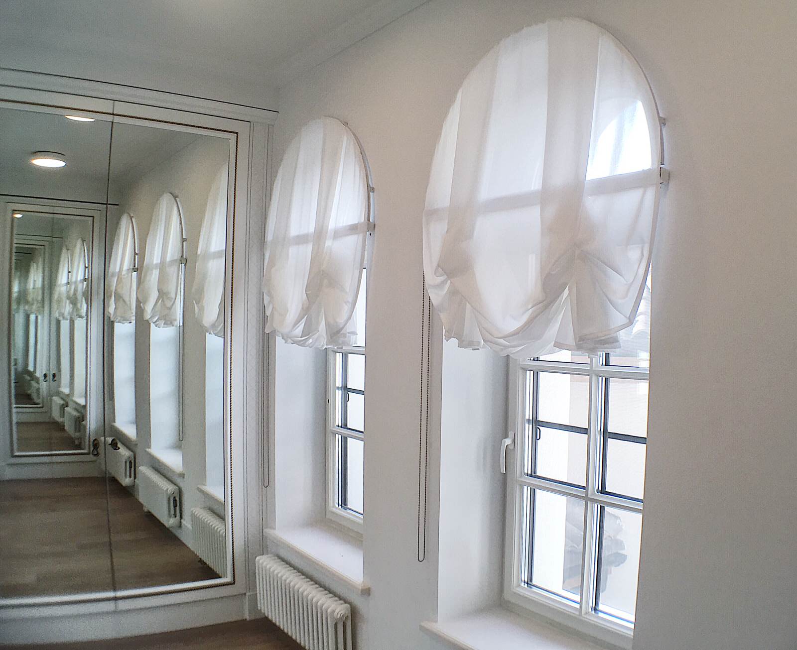 Текстильное оформление дома в КП Пестово