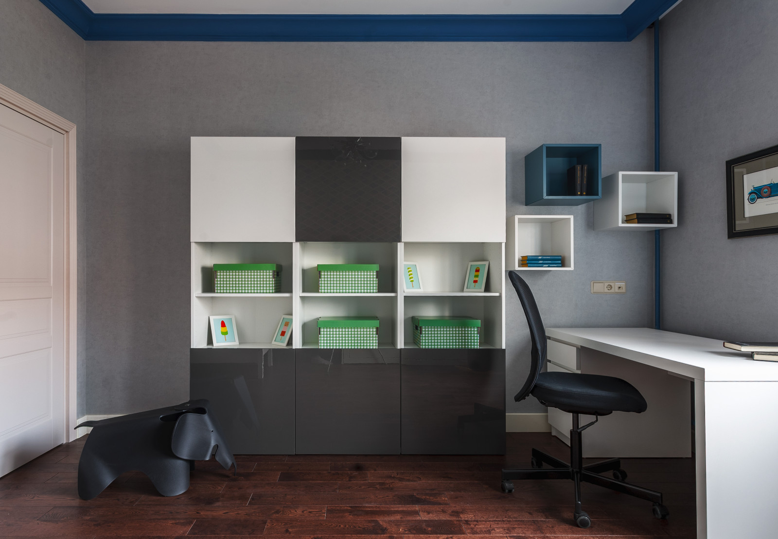 Calm,Cute and Colorful.