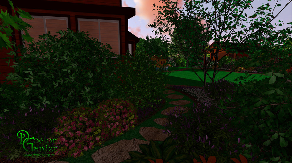 Сад для большой семьи