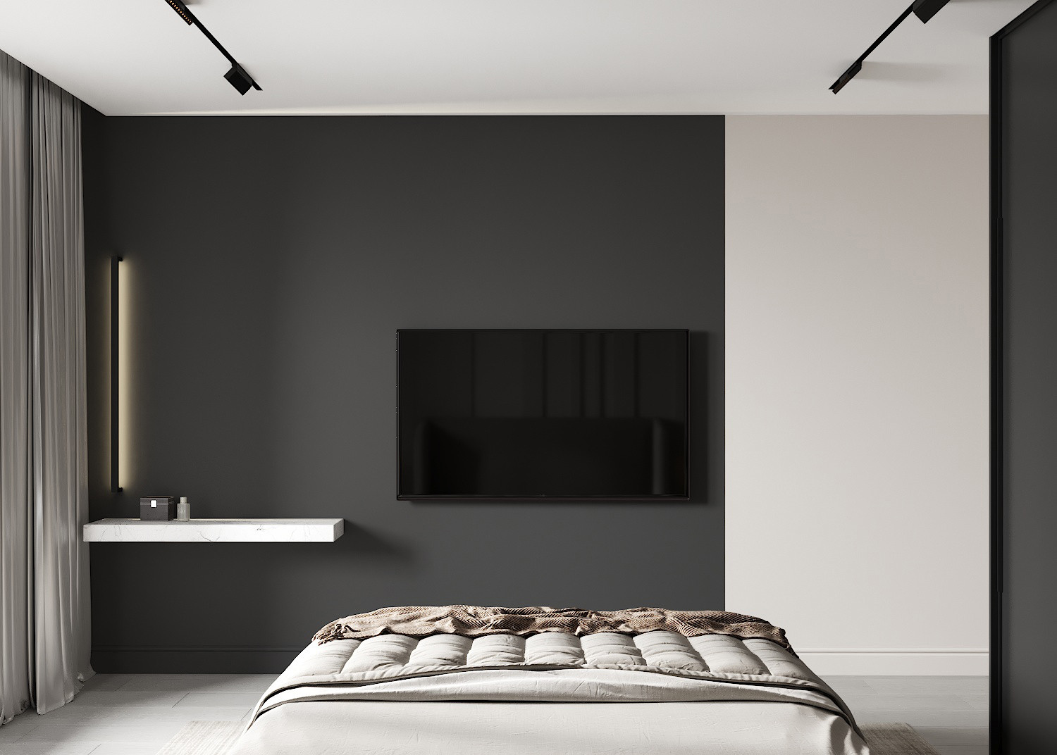 черно белый