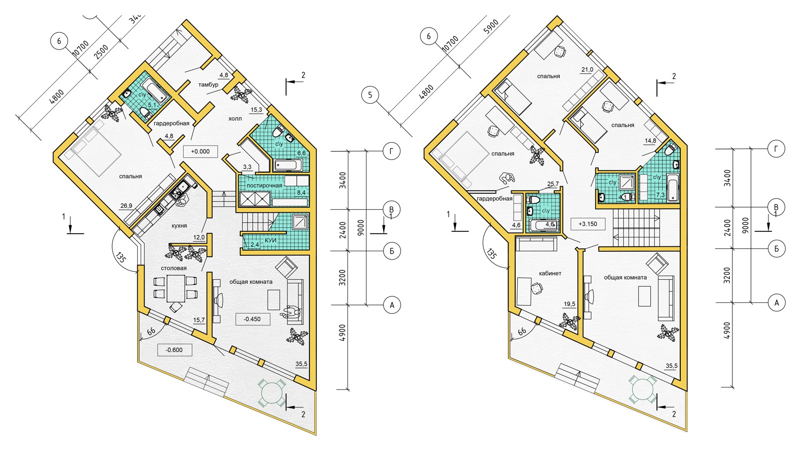 Обложка проекта: Проектирование коттеджного поселка