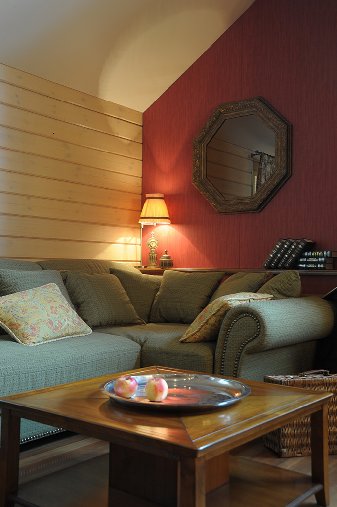 Beam house in French style