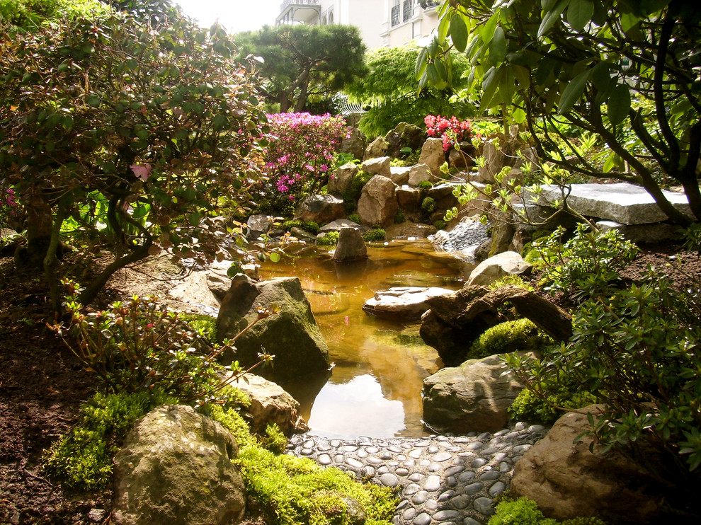 Back yard design for a hotel in Germany