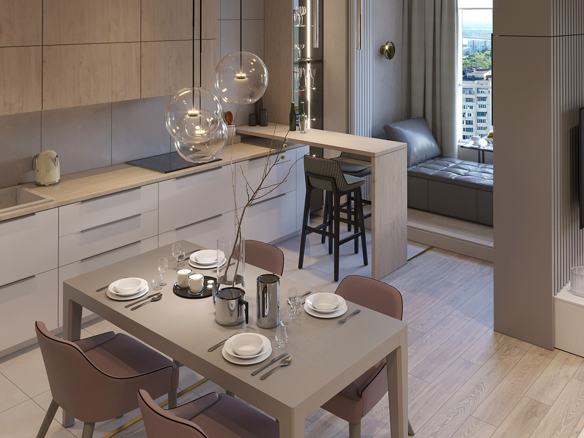 Дизайн интерьера ЖК "Идель Тауэр"