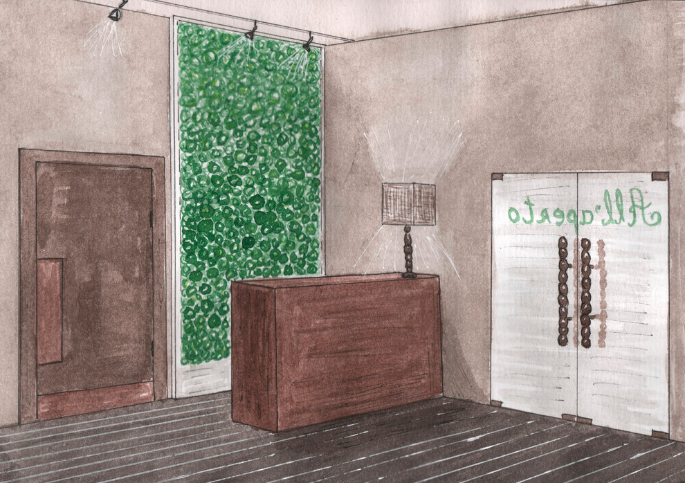 Итальянский ресторан в эко стиле