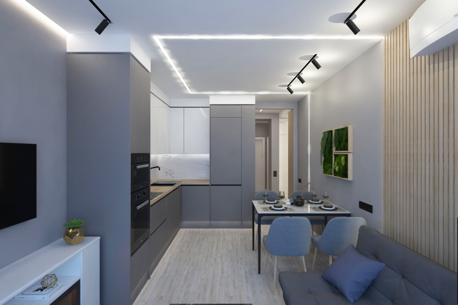 Брутальная квартира для студента, г.Самара