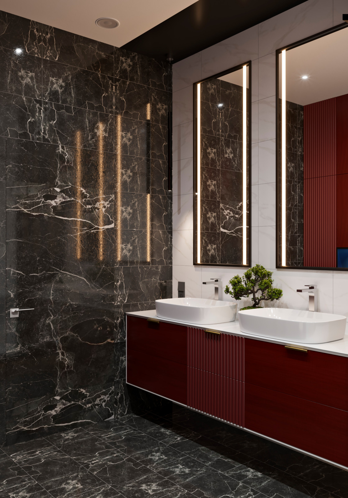 Ванная комната в современном стиле