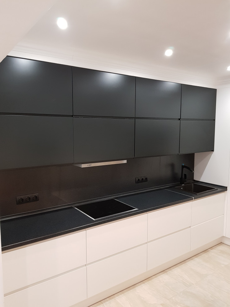 Кухня из проекта квартиры на ул. Верхние поля