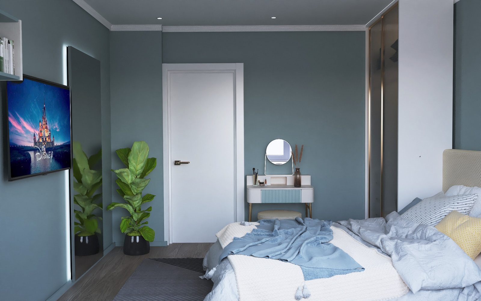 Спальня для юной девушки