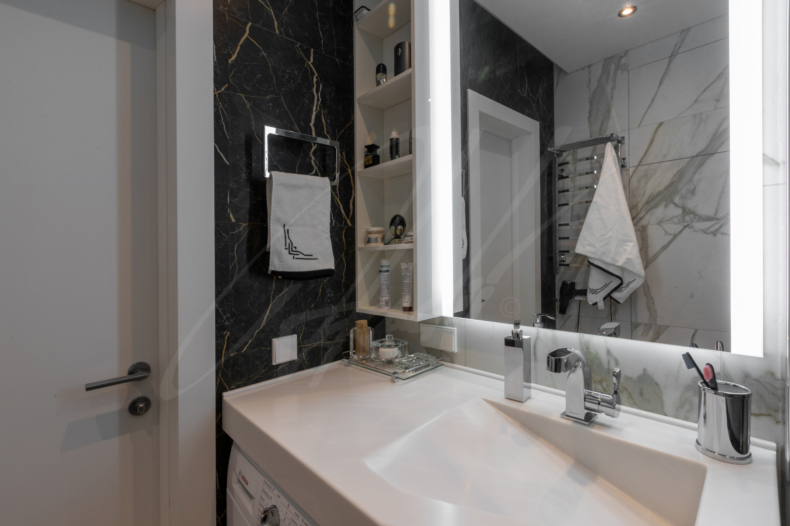 Apartment 79 (bath) interior design by Arkadii Olshevskyi