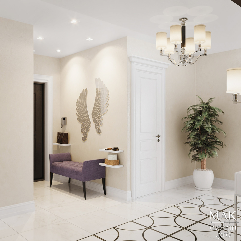 2018г. Интерьер квартиры 90м2 в ЖК Эталон