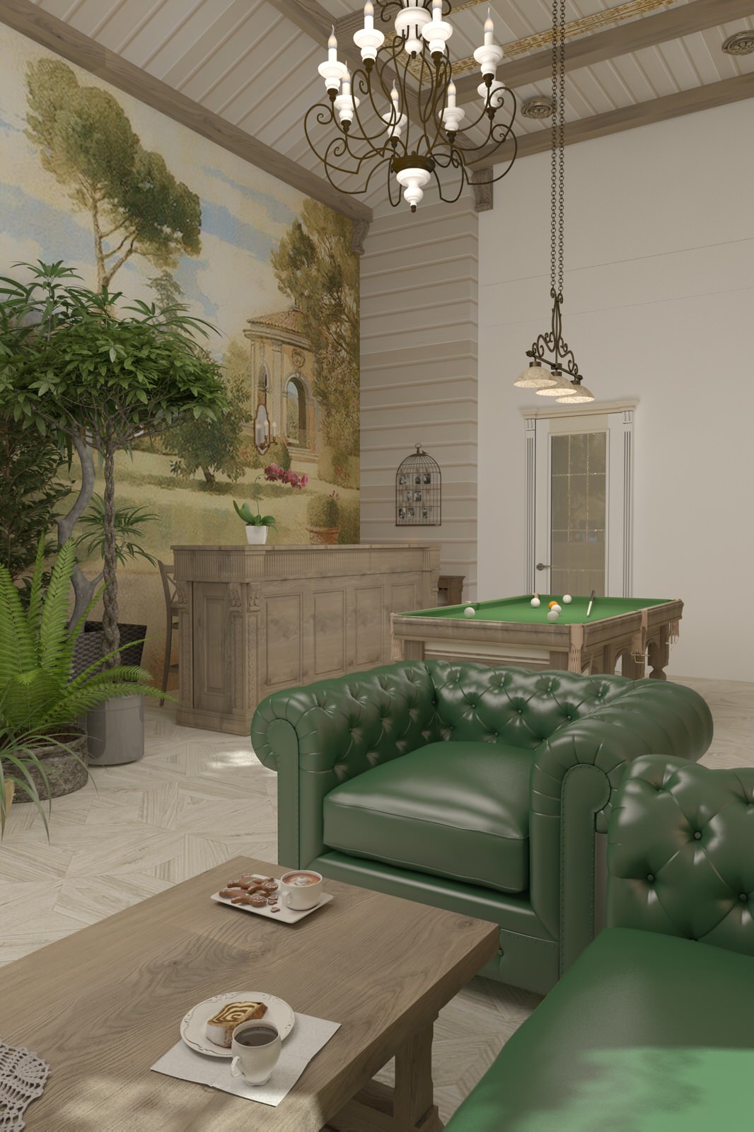 Дом в классическом