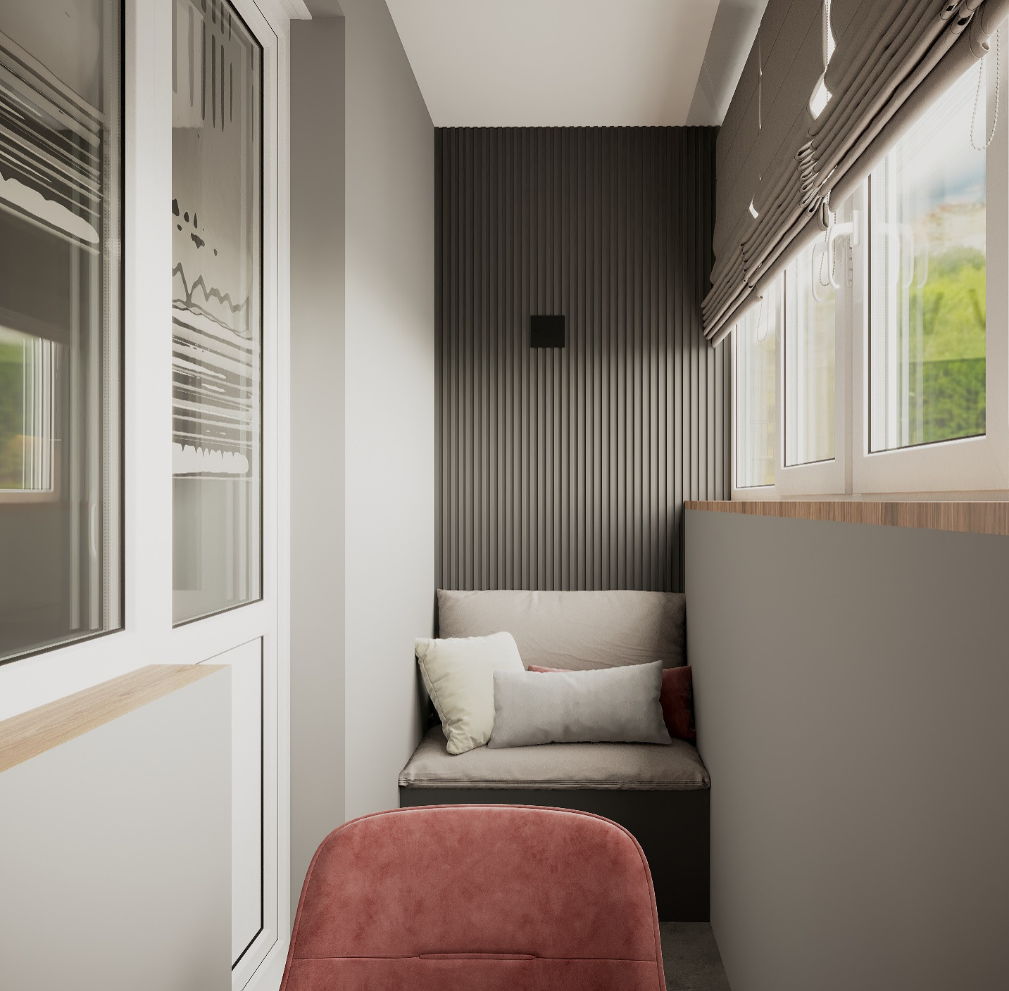 Дизайн проект однокомнатной квартиры 42 кв.м 4