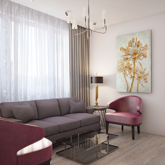 Обложка проекта: Квартира в ЖК Хорошевский