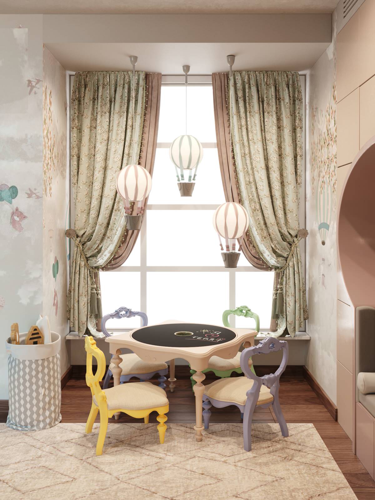 Частный интерьер на Песочной набережной