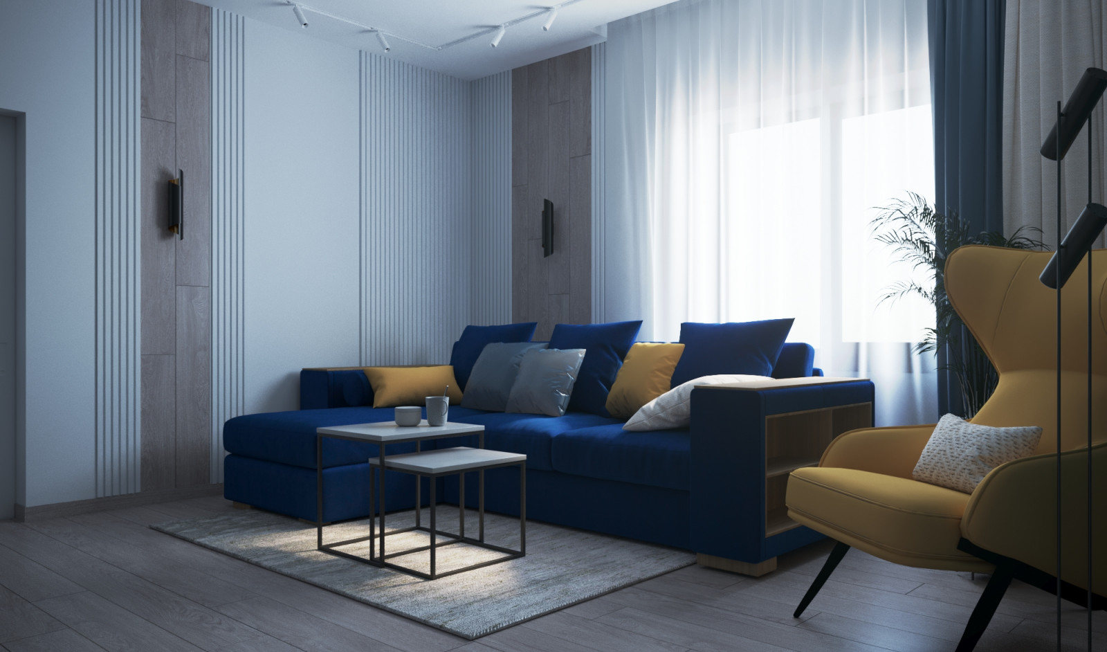 Обложка проекта: Двухкомнатная квартира г. Тюмень, ул. Дружбы