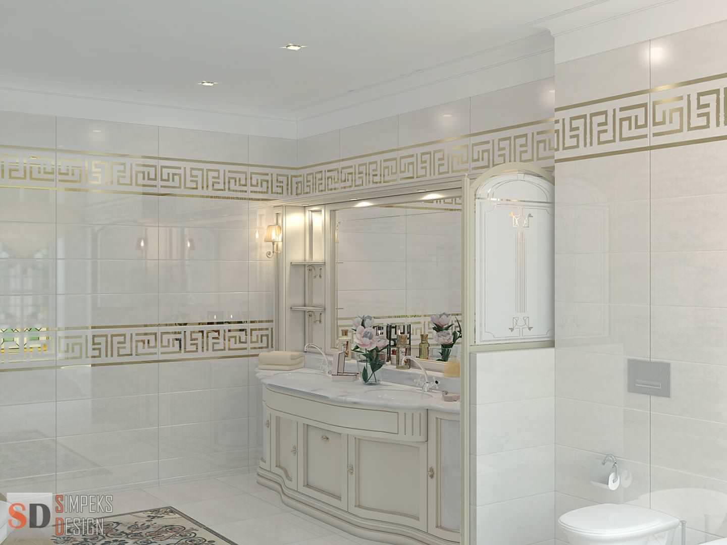 Private house interior.Classic Style.