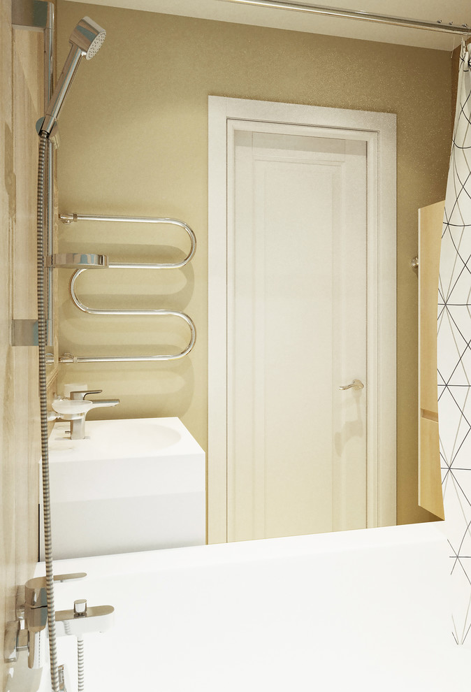 Светлая и лаконичная квартира для семьи с двумя детьми