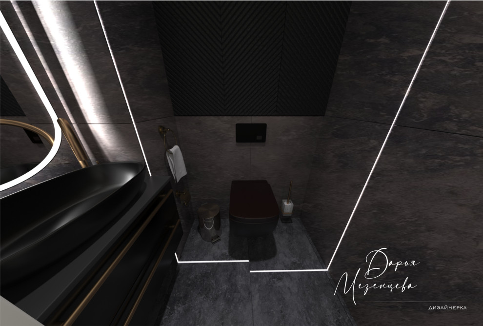 Трехкомнатная квартира-студия 82кв.м