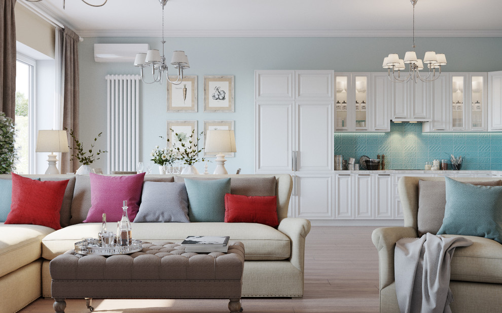 ЖК Спасский мост Двухкомнатная квартира в стиле минимализм 55м2