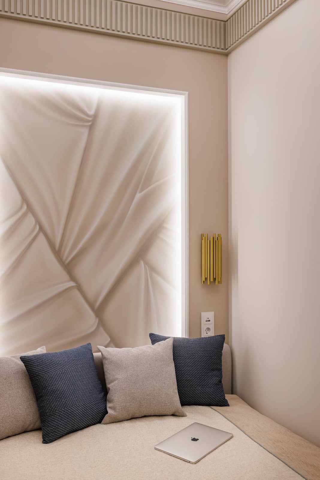 Дизайн и ремонт квартиры в ЖК «Фили Сити» — Нежность юности